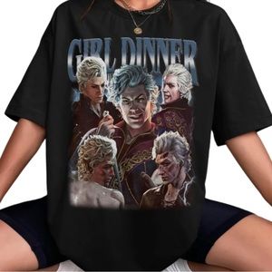 T-shirt Cyber Y2K Gamer Oversized Black Printed Tee R’n’B